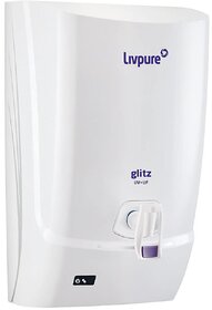 Liv-Pure Glitz Pure UV+UF Water Purifier with 7L Tank Capacity Ideal for Municipal Water