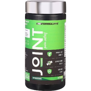Reformulate I Joint Health Pain Relief I Improve Joint Mobility I Supplement Facts I Cartilage Repair I Nutraceutical I 60 Tablets