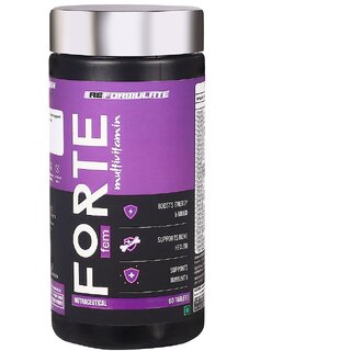 Reformulate I Forte I Fem I Multivitamin I Boosts Energy  Mood I Supports Bone Health I Supports Immunity I Nutraceutical I 60 Tablets
