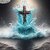 FIYO Cross DIY 5D Diamond Painting Full Drill with Number Kits Home and Kitchen Fashion Mosaic Diamond Painting Canvas Wall Decoration Gift Crafts for Adults and Kids(Size:Full Round 25x25/30x30/40x40/50x50cm)(Full Square 30x30/40x40/50x50cm)