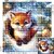 FIYO Fox DIY 5D Diamond Painting Full Drill with Number Kits Home and Kitchen Fashion Mosaic Diamond Painting Canvas Wall Decoration Gift Crafts for Adults and Kids(Size:Full Round 25x25/30x30/40x40/50x50cm)(Full Square 30x30/40x40/50x50cm)