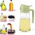 Oil Dispenser Mist Spray Bottle Cooking/Baking Tool Accessories Leakproof Seasoning Bottle Cooking Oil Container Kitchen Storage Organizer (Pack of 1,Multicolor)