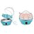 Electro Cloud Egg Boiler Electric Automatic Off 7 Egg Poacher for Steaming Cooking Boiling and Frying (Multi Color)