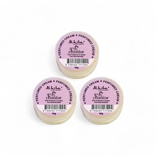 Al Hiba Chantor Perfumed Body Cream - 10g (Pack Of 3)