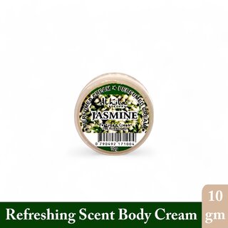 Al Hiba Jasmine Premium Long Lasting Body Perfumed Cream - Pack Of 1 (10gm)