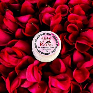 Al Hiba Red Rose Scented Long-Lasting Body Cream - 10gm