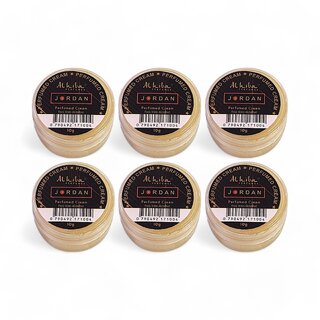Al Hiba Jordan Perfumed Body Cream - 10g (Pack Of 6)