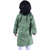 Kid Kupboard Cotton Boy's Kurta and Pyjama Set, Green/White, Full-Sleeves, 5-6 Years KIDS6941