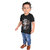 Kid Kupboard Cotton Baby Boys T-Shirt, Black, Half-Sleeves, 3-4 Years KIDS6948
