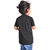 Kid Kupboard Cotton Baby Boys T-Shirt, Black, Half-Sleeves, 3-4 Years KIDS6948
