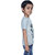 Kid Kupboard Cotton Boys T-Shirt, Light Blue, Half-Sleeves, 6-7 Years KIDS6956
