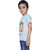 Kid Kupboard Cotton Boys T-Shirt, Light Blue, Half-Sleeves, 6-7 Years KIDS6956