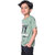 Kid Kupboard Cotton Boys T-Shirt, Green, Half-Sleeves, 7-8 Years KIDS6957