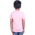 Kid Kupboard Cotton Boys T-Shirt, Light Pink, Half-Sleeves, 7-8 Years KIDS6957