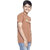 Kid Kupboard Cotton Boys T-Shirt, Brown, Half-Sleeves, 12-13 Years KIDS6959