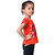 Kid Kupboard Cotton Girls T-Shirt, Light Red, Half-Sleeves, 6-7 Years KIDS6962