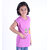 Kid Kupboard Cotton Girls T-Shirt, Bright Pink, Half-Sleeves, 6-7 Years KIDS6975