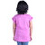 Kid Kupboard Cotton Girls T-Shirt, Bright Pink, Half-Sleeves, 6-7 Years KIDS6975