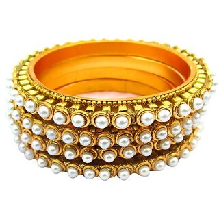 Omsar Jewelry Alloy Bangle Set (Pack of 36)