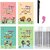 (Set of 16) Sank Magic Book (4 BOOK + 10 REFILL+ 1 pen + 1 Grip) (Multicolor)