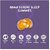 Nutriburst Serene Sleep 5MG Melatonin Gummies for Quality Deep Sleep Fresh Wake Up  No Stress and Anxiety  Natural Non-Addictive Non Habit Forming No Added Sugar Sleep-Aid  Mango Flavor (Pack of 2X60 Gummy)