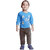 Kid Kupboard Cotton Baby Boys Sweatshirt, Blue, Full-Sleeves, 3-4 Years KIDS6994