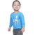 Kid Kupboard Cotton Baby Boys Sweatshirt, Blue, Full-Sleeves, 3-4 Years KIDS6994
