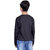 Kid Kupboard Cotton Boys Sweatshirt, Dark Black, Full-Sleeves, 11-12 Years KIDS6998