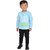 Kid Kupboard Cotton Boys Sweatshirt, Light Blue, Full-Sleeves, 5-6 Years KIDS7002