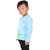 Kid Kupboard Cotton Boys Sweatshirt, Light Blue, Full-Sleeves, 5-6 Years KIDS7002