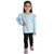 Kid Kupboard Cotton Baby Girls Sweatshirt, Light Blue, Full-Sleeves, 4-5 Years KIDS7007