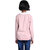 Kid Kupboard Cotton Girls Sweatshirt, Light Pink, Full-Sleeves, 11-12 Years KIDS7019