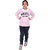 Kid Kupboard Cotton Girls Sweatshirt, Light Pink, Full-Sleeves, 10-11 Years KIDS7021