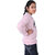 Kid Kupboard Cotton Girls Sweatshirt, Light Pink, Full-Sleeves, 10-11 Years KIDS7021