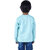 Kid Kupboard Cotton Girls Sweatshirt, Light Blue, Full-Sleeves, 7-8 Years KIDS7027