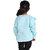 Kid Kupboard Cotton Girls Sweatshirt, Light Blue, Full-Sleeves, 6-7 Years KIDS7035