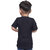 Kid Kupboard Cotton Baby Boys T-Shirt, Dark Black, Half-Sleeves, 3-4 Years KIDS7041