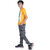 Kid Kupboard Cotton Boys T-Shirt, Yellow, Half-Sleeves, 9-10 Years KIDS7049