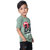 Kid Kupboard Cotton Boys T-Shirt, Green, Half-Sleeves, 5-6 Years KIDS7051