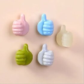 Thumb hook 10 psc Wall Mounted Multipurpose Strong Adhesive Silicone Thumb Holder Wall Hooks