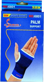 SBK Palm Support for Unisex (Blue, Set of 2)