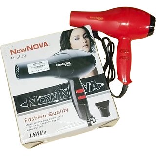 Hair Dryer Hair Dryer (1000 W, Black, Red)