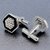 Silver Plated Sleeve Button Formal Cuff Shirt Button Blazer Cufflinks for Men