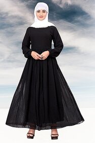 New Design Fancy Embelished Heavy Georgette Abaya