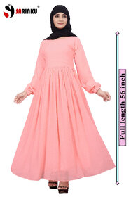 New Design Fancy Embelished Heavy Georgette Abaya