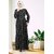 New design heavy crepe printed abaya
