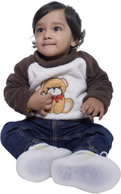 Kid Kupboard Cotton Baby Boys Sweatshirt, Multicolor, Full-Sleeves, 12-18 Months KIDS7100