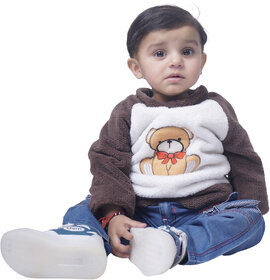 Kid Kupboard Cotton Baby Boys Sweatshirt, Multicolor, Full-Sleeves, 12-18 Months KIDS7106