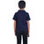 Kid Kupboard Cotton Boys T-Shirt, Dark Blue, Half-Sleeves, 8-9 Years KIDS7091