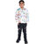 Kid Kupboard Cotton Boys Sweatshirt, White, Full-Sleeves, 8-9 Years KIDS7110
